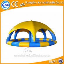 Custom made inflatable pool covers, inflatable pool dome